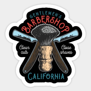 Fresh Cuts Only: The Barber’s Creed Sticker